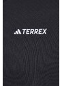 Tričko adidas TERREX Graphic MTN 2.0 černá barva, s potiskem, II6060