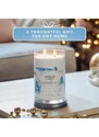 Yankee Candle vonná svíčka Signature Tumbler ve skle velká Snow Globe Wonderland 567g