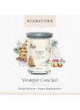 Yankee Candle vonná svíčka Signature Tumbler ve skle velká Spun Sugar Flurries 567g