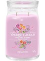 Yankee Candle vonná svíčka Signature ve skle velká Hand Tied Blooms 567g