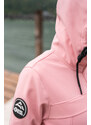 Nordblanc Růžový dámský zateplený nepromokavý softshellový kabát ANYTIME