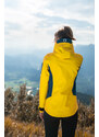 Nordblanc Žlutá dámská zateplená softshellová nepromokavá bunda BANG