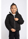 DEFACTO High Neck Plush Puffer Jacket