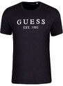 Guess cn ss tee BLACK