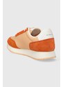 Sneakers boty Calvin Klein Jeans RETRO RUNNER LOW LACE NY ML oranžová barva, YW0YW01326