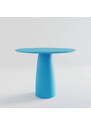 Kopar Lakovaný jídelní stůl kruh D980mm Baby Blue RAL 5012
