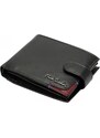 Pánská kožená peněženka černá - Pierre Cardin Jasper černá