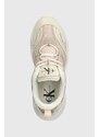 Sneakers boty Calvin Klein Jeans RETRO TENNIS SU-MESH WN růžová barva, YW0YW00891
