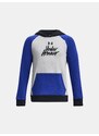 Under Armour Pulover UA Rival Fleece Script CB HD-BLU - Kluci