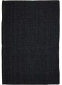 Černý jutový koberec Kave Home Madelin 160 x 230 cm