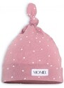 Moniel souprava do porodnice pro maminku vel. XL a miminko Newborn Dots růžová