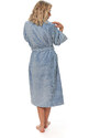 Interkontakt Dámský župan kimono, Fog Blue S