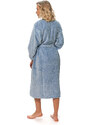 Interkontakt Dámský župan kimono, Fog Blue S