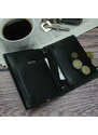 Pánská kožená peněženka černá - Bellugio Torsten černá