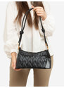 Small elegant black Shelvt handbag