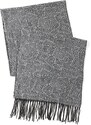 AC&Co / Altınyıldız Classics Men's Grey-black Patterned Scarf