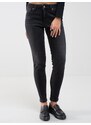 Big Star Woman's Tapered Trousers Denim 115541 Denim-992