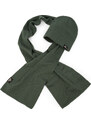 Lonsdale Unisex scarf and beanie set