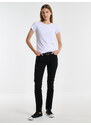 Big Star Woman's Slim Trousers 115514 Denim-915