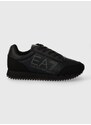 Dětské sneakers boty EA7 Emporio Armani tmavomodrá barva
