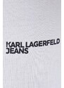 Body Karl Lagerfeld Jeans dámské, bílá barva