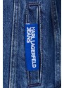 Džínová bunda Karl Lagerfeld Jeans dámská, přechodná, oversize