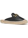 Kožené espadrilky Geox D LAMPEDUSA B černá barva, D36V0B00085C9999