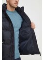 Péřová bunda Armani Exchange pánská, tmavomodrá barva, zimní, oversize, 3DZBL4 ZN3HZ