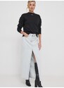 Džínová sukně Calvin Klein Jeans midi