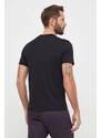 Bavlněné tričko Guess NIKOLAS černá barva, s potiskem, Z4RI10 I3Z14