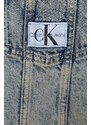 Džínová bunda Calvin Klein Jeans dámská, přechodná, oversize