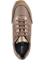 Kožené sneakers boty Geox D BULMYA A béžová barva, D36NQA054BSC6692