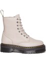 Kožené workery Dr. Martens Jadon III dámské, béžová barva, na platformě, DM31159348