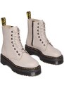 Kožené workery Dr. Martens Jadon III dámské, béžová barva, na platformě, DM31159348