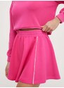Sukně Liu Jo růžová barva, mini, áčková