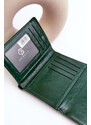 Kesi Dámská peněženka vyrobená z tmavě zelené ekokůže Joanela