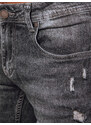 Pánské šedé džínové kalhoty Dstreet