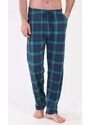 Gazzaz Pánské pyžamové kalhoty Richard - zelená