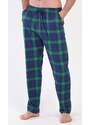 Gazzaz Pánské pyžamové kalhoty Richard - zelená