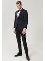 ALTINYILDIZ CLASSICS Men's Extra Slim Fit Slim Fit Patterned Tuxedo Tuxedo.