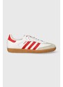 Kožené sneakers boty adidas Originals Samba OG bílá barva, IF6513