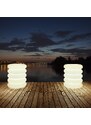 LED stojací lampa Puff Buff BIG PUFF outdoor D66x80cm