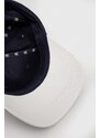 Bavlněná baseballová čepice Tommy Hilfiger tmavomodrá barva, s aplikací