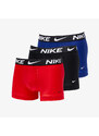 Boxerky Nike Dri-FIT Essential Micro Trunk 3-Pack Siren Red/ Deep Royal/ Black