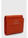 Peněženka Armani Exchange oranžová barva, 948530 CC783