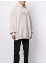 BALENCIAGA Embroidered Beige oversize mikina