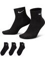 Nike U NK V CUSH ANKLE- 3P VALUE BLACK/WHITE