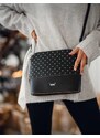 VUCH Cara Dotty Crossbody BLACK