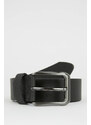 DEFACTO Men's Faux Leather Jean Belt