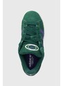 Semišové sneakers boty adidas Originals Campus 00s zelená barva, ID3170
